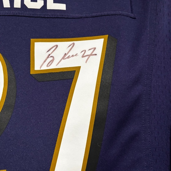 Womens Nike Baltimore Ravens Ray Rice #27 Jersey NFL On Field Size M - Picture 3 of 6